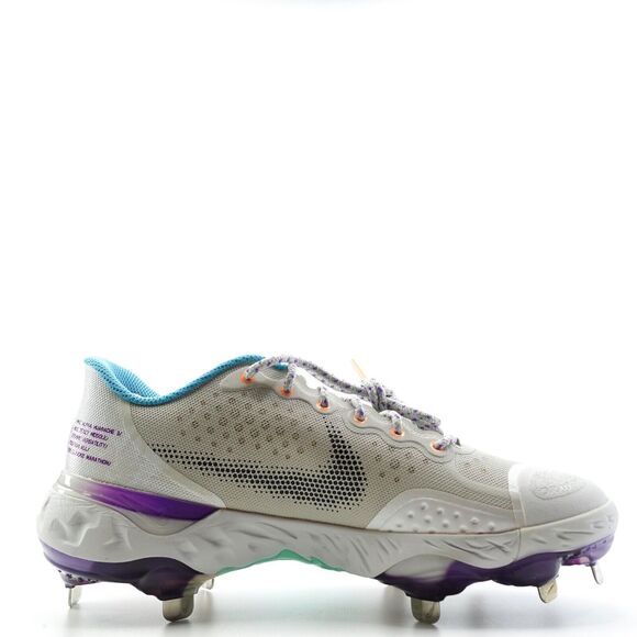 Nike Alpha Huarache Elite 3 Low Metal Baseball Cleats Mens Size 7 CV3552 001 - Picture 3 of 12